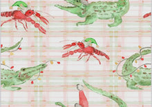 Gator/Crawfish Christmas Gown