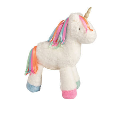 Rainbow Unicorn Ribbon Plush