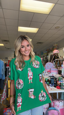 Preorder Sequin A Very Merry Christmas T-Shirt
