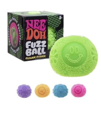 Needoh Flower Power Fuzz Ball