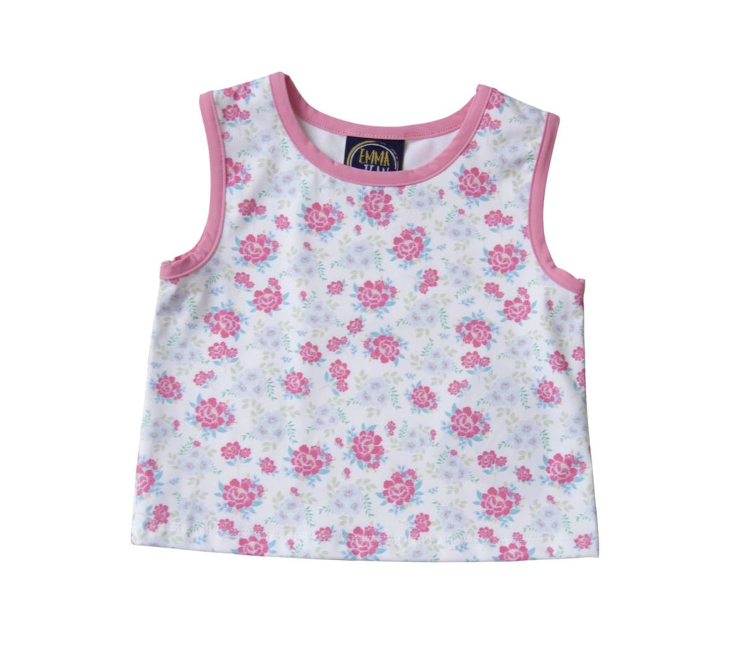 Celine Athletic Tank - Spring Splendor