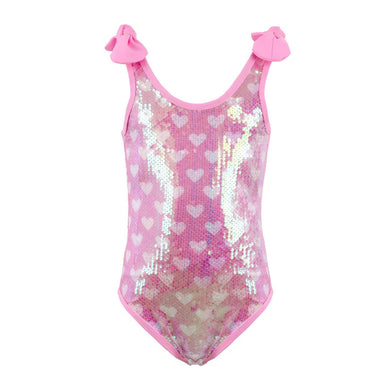 Full Hearts Sequin Swimsuit