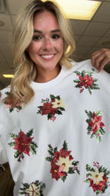 Preorder Sequin Poinsettia Sweater