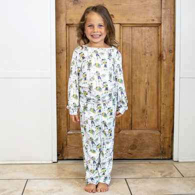 The Mardi Jester Long Sleeve Pajamas