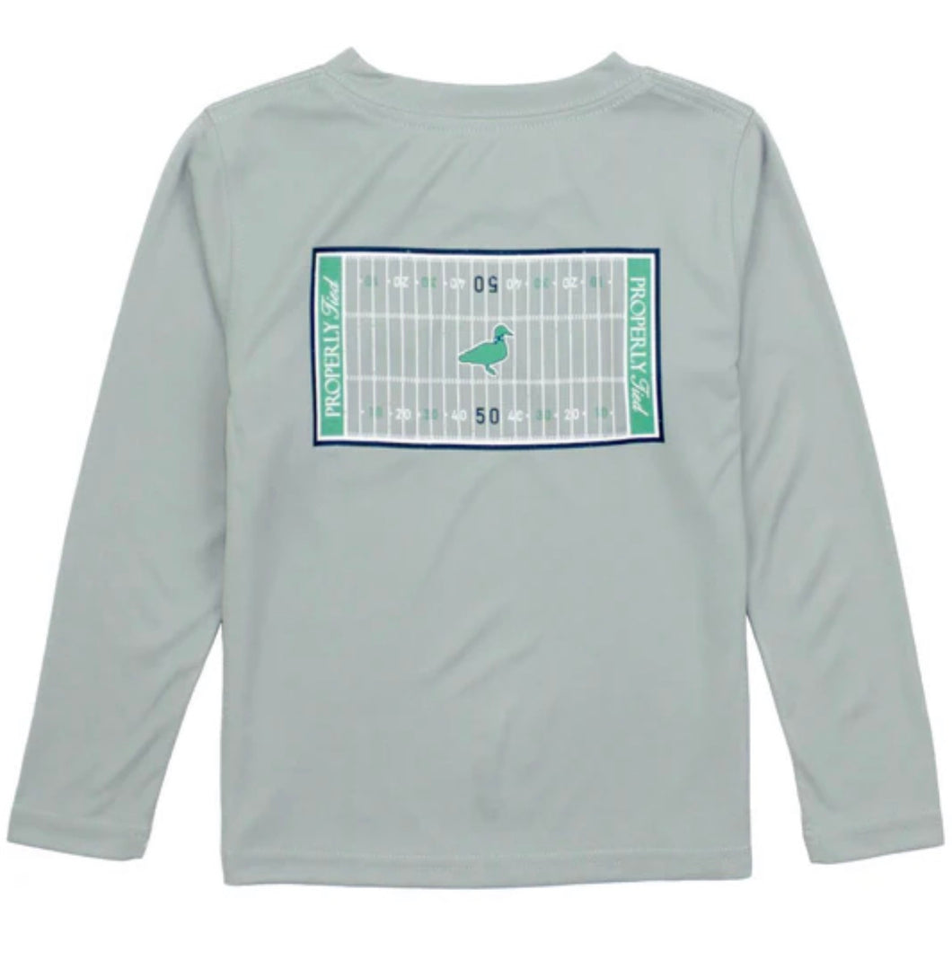 Boys Performance Tee Football Field