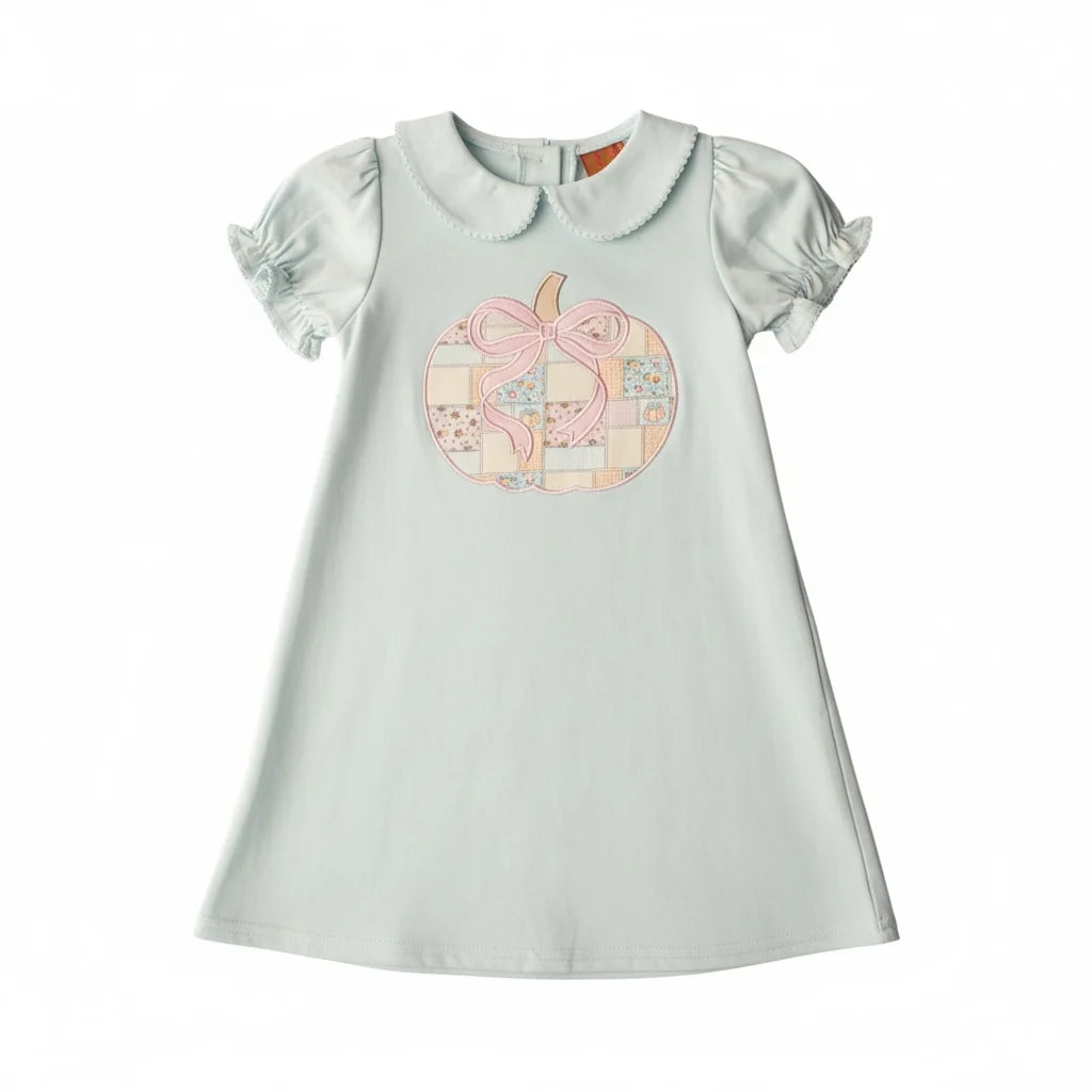 Patchwork Pumpkin SS Dress
