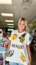 Preorder Black/Gold Let's Geaux Sequin Shirt