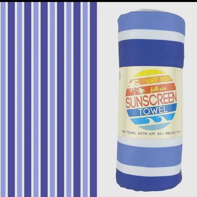 Full size UPF 50+ Sunscreen Towel