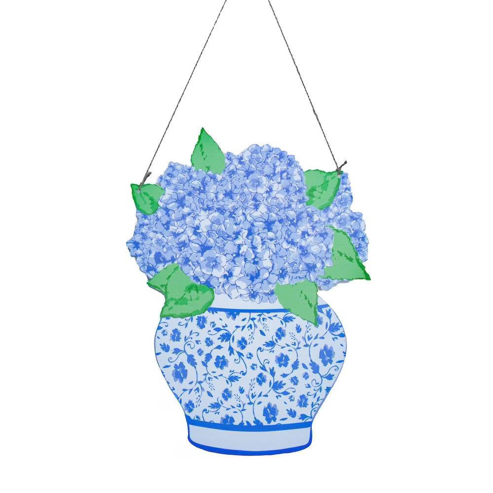 Hydrangea Vase Door Hanger