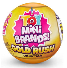 Zuru: 5 Surprise Toy Mini Brands Gold Rush Collection Capsule
