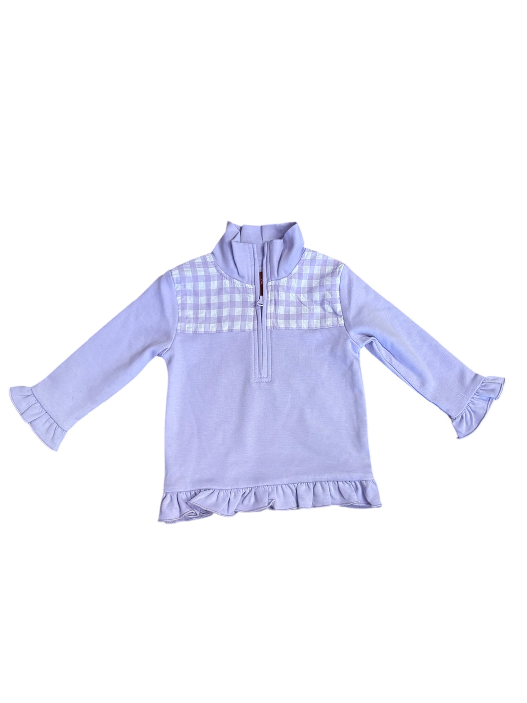 Ellie 1/4 Zip Pullover-Lavender