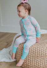 Pink/Blue Crab Zipper Onesie