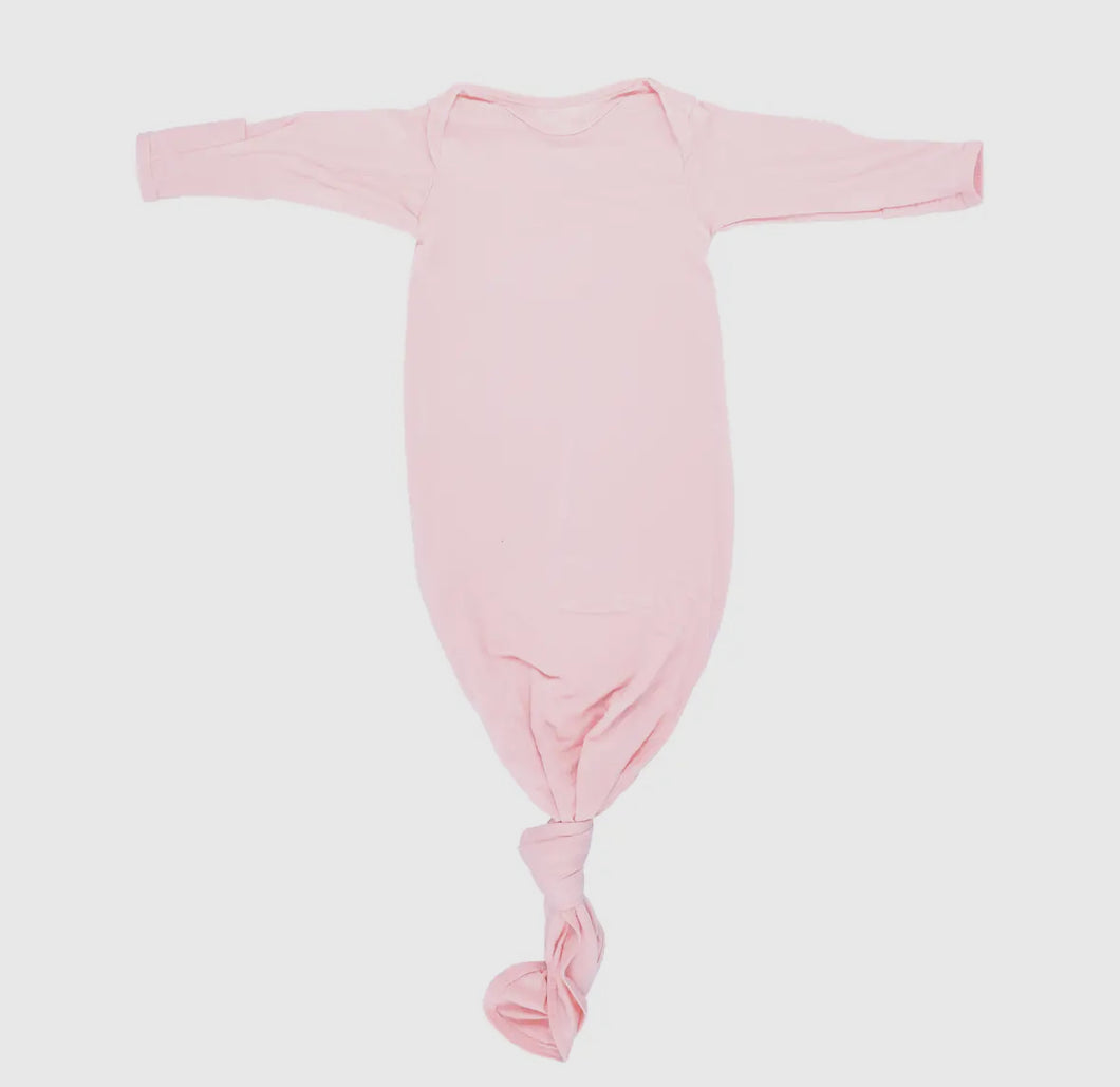 Heavenly Pink Knotted Gown