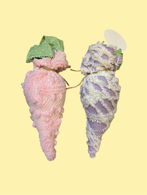 Handmade Large Fabric Carrots