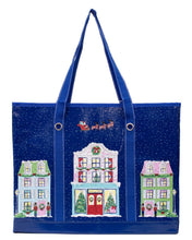 Christmas Village Market Tote Bag