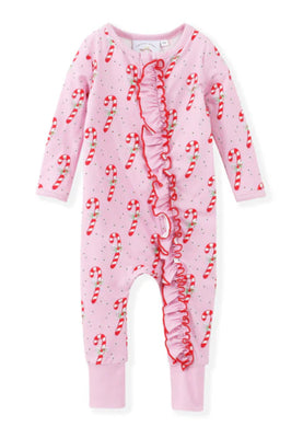 Candy Cane Ruffle Oneise