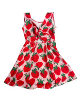 Strawberry Floral Athletic Dress
