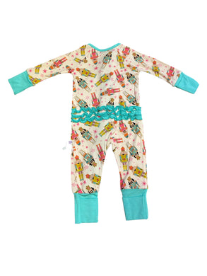 Nutcracker Ruffle Romper