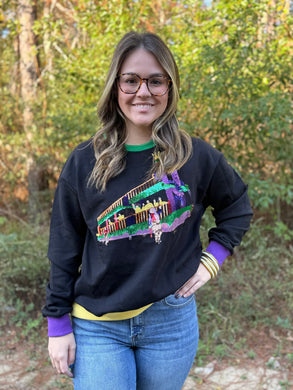 Multi Color Parade Sweatshirt