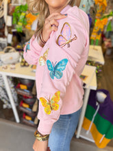 Preorder Sequin Butterfly Sweatshirt Kids & Adult
