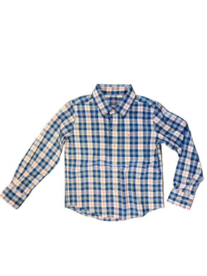 Sportshirt LS Nautical Blue