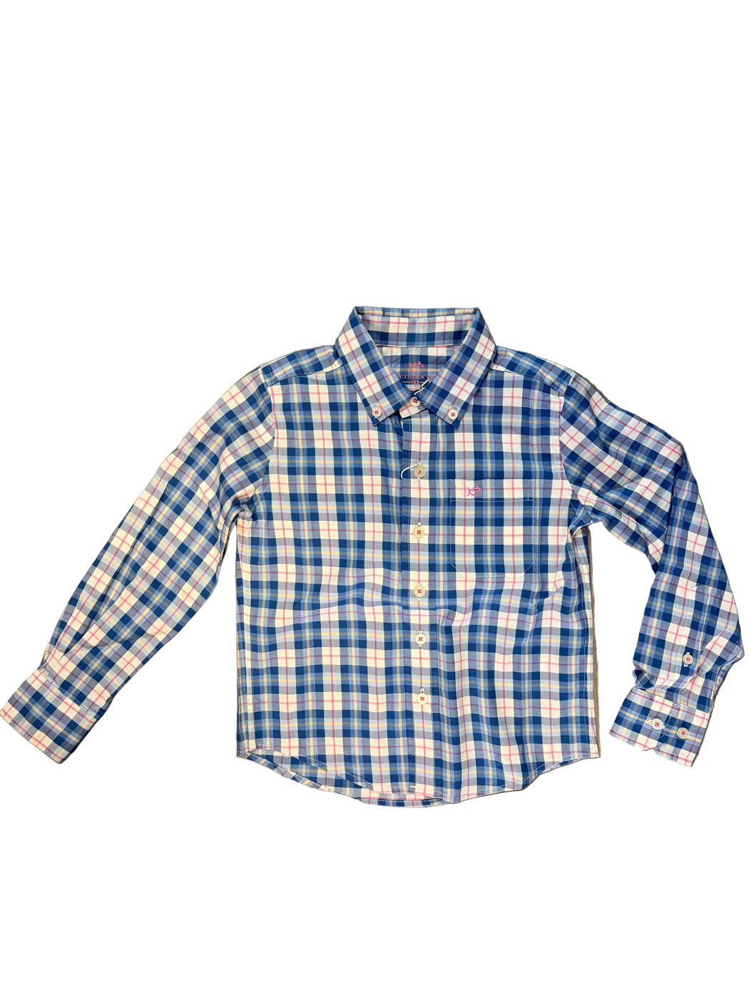 Sportshirt LS Nautical Blue