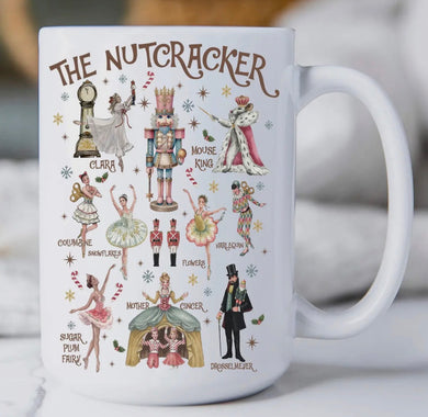 Christmas Nutcracker Ballet Coffee Mug