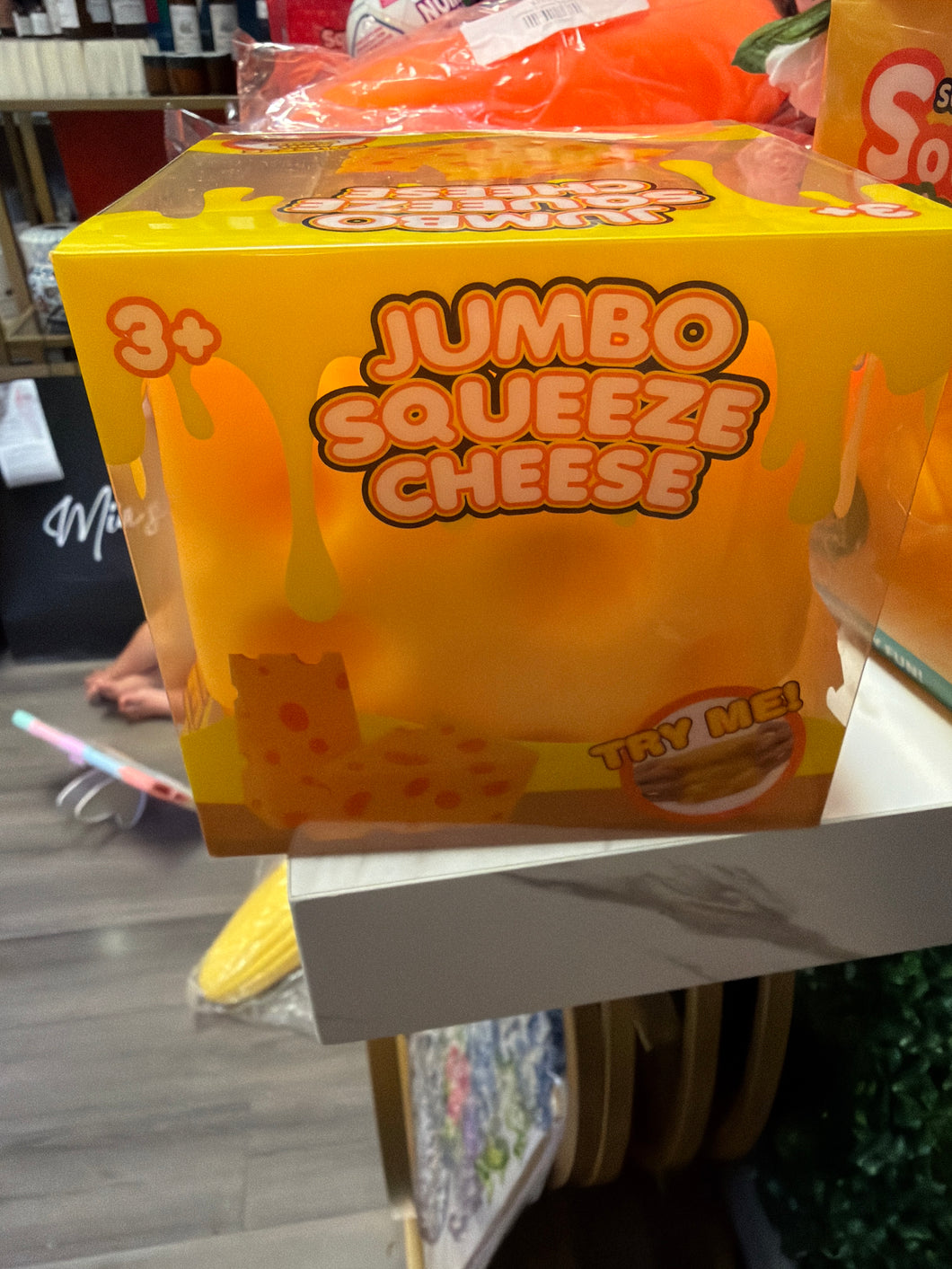 Jumbo Cheese Squishy