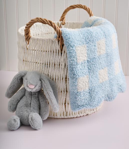 Gingham Corss Blanket