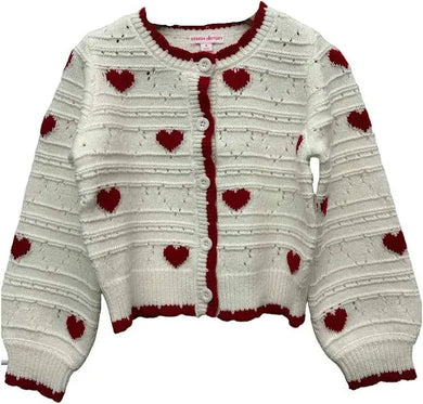 Design History Heart Cardigan