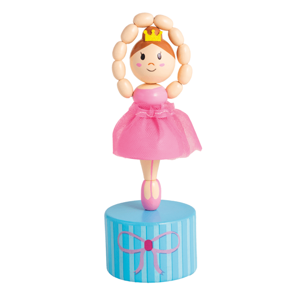 Ballerina Wooden Toy