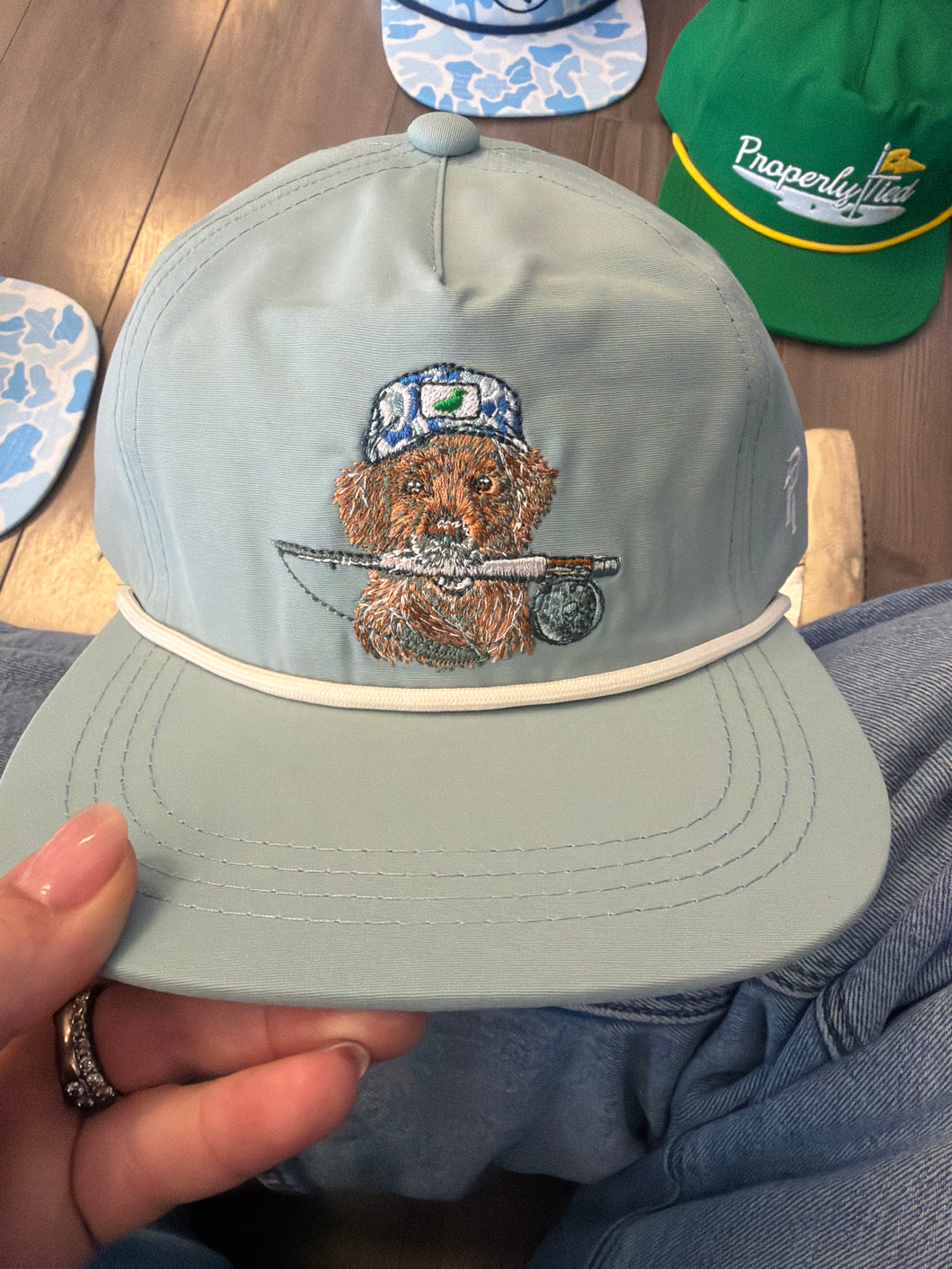 Boys Classic Rope Hat Fishing Buddy