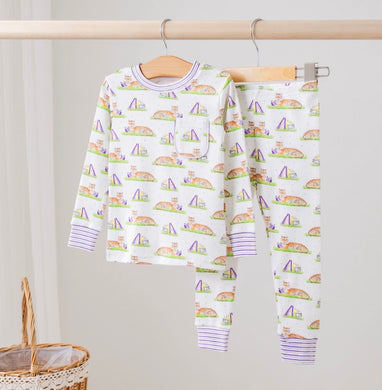 Mascot Mania in Louisiana Pajamas