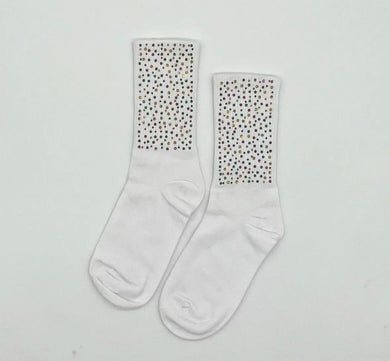 Mardi Gras Stoned Sock