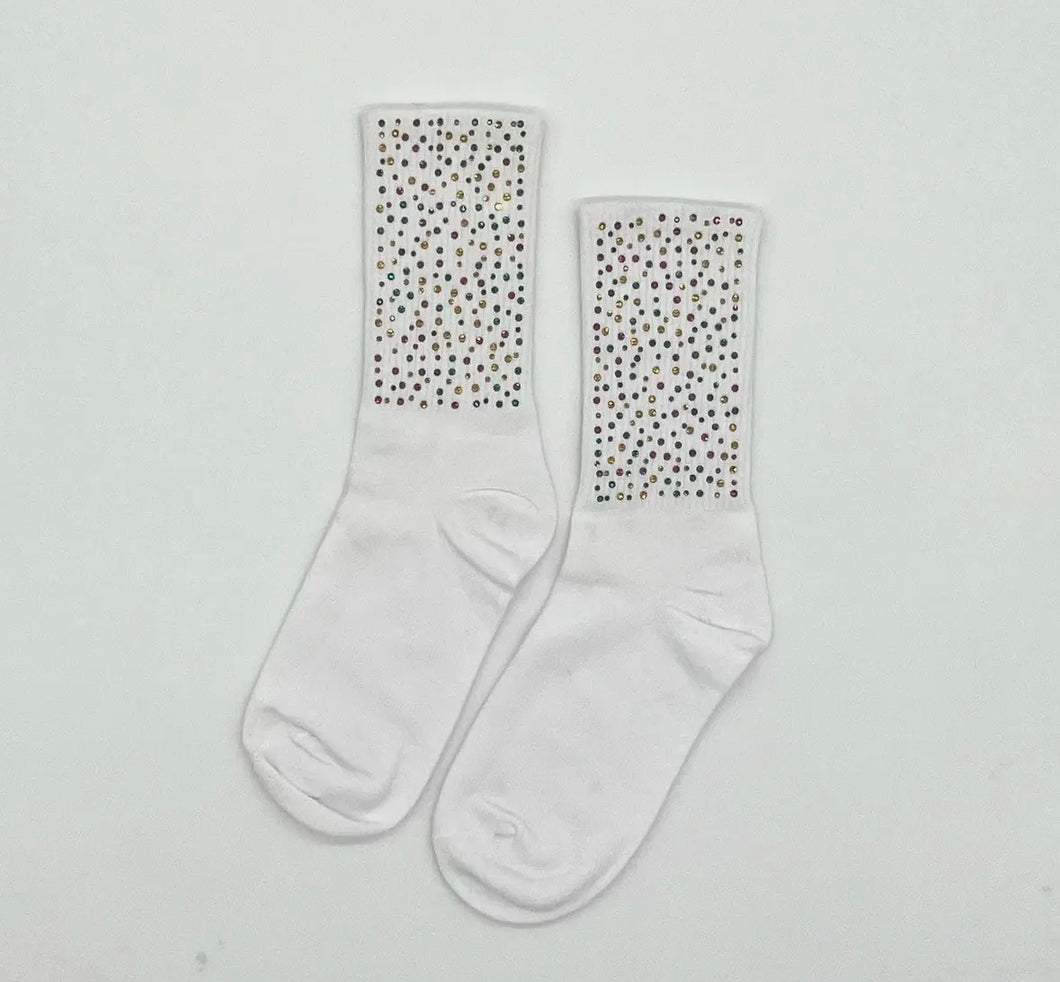 Mardi Gras Stoned Sock