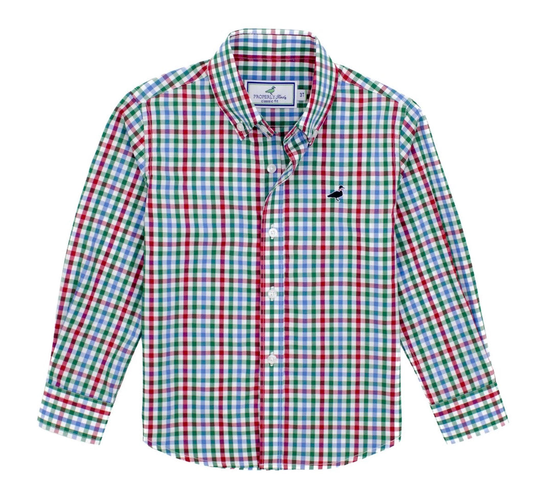 Boys Seasonal Sportshirt Jolly
