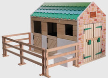 Wooden Stables Playset