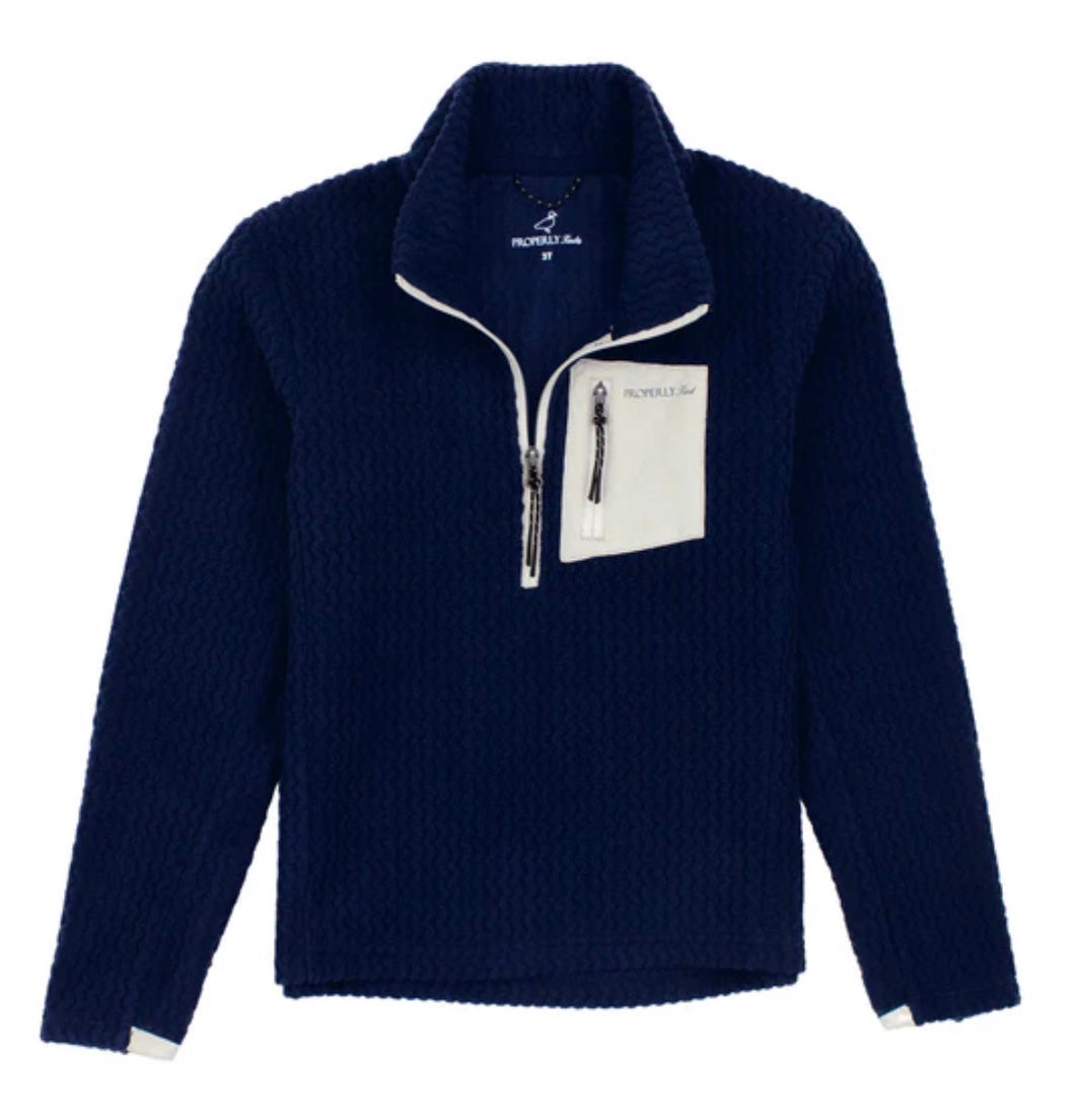 Boys Yukon Pullover Navy