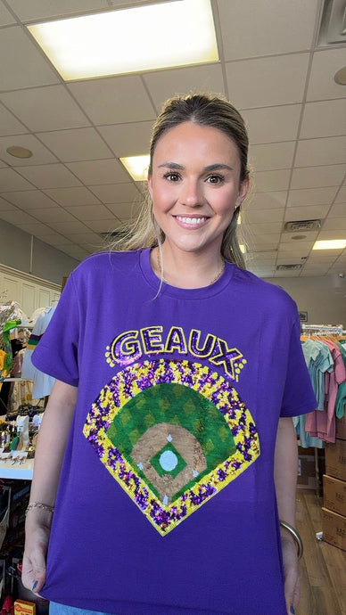 Preorder Sequin Tiger Baseball Stadium Kids & Adults
