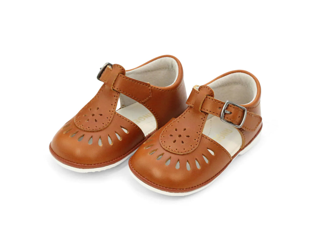 Willa closed toe Sandler- cognac