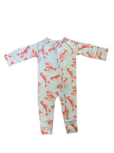 Crawfish Zipper Onesie