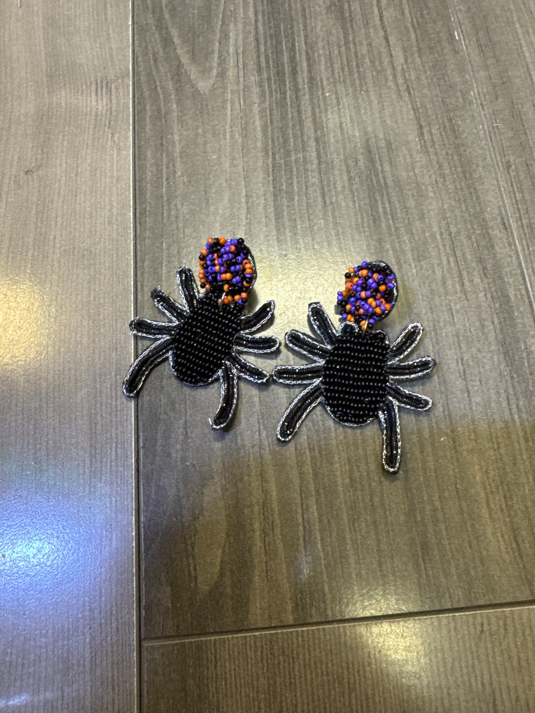 Spider earrings
