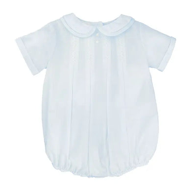 Romper with Hand Feather Stitching