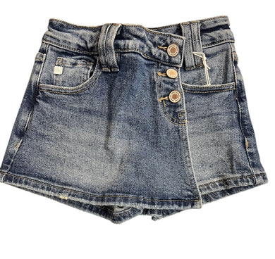Kancan Dark Cross Over Waistband Skort