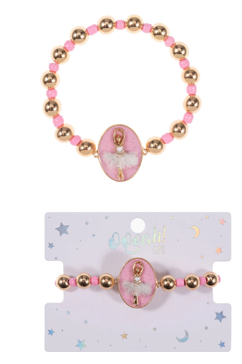 Oval Shaped Ballerina Bracelet