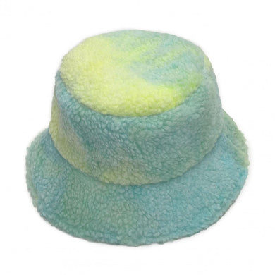 Do Everything In Love Multicolor Fur Bucket Hat