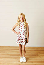 White Football Collar Tennis Dress