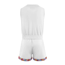 White Rainbow Gems Short Set