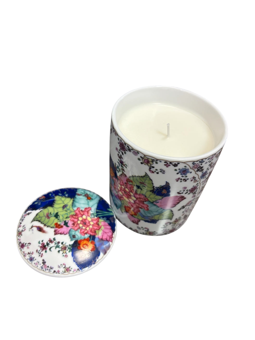 LIDDED SOY CANDLE BOX - TOBACCO LEAF
