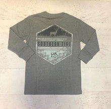 Deer Hexagon Heather Tee